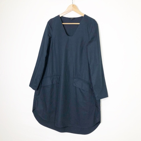 COS Navy blue shift dress - Picture 3 of 11